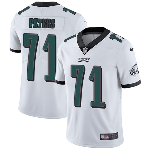 Nike Eagles #71 Jason Peters White Youth Stitched NFL Vapor Untouchable Limited Jersey - Click Image to Close